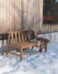lavice Cadence Bench, teak