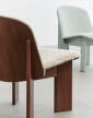 kreslo-Chisel Lounge Chair, walnut / Sheepskin Mohawi 21