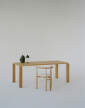 stul-Atlas Dining Table 200x95, natural oak