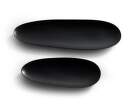 tacy-Thin Oval Boards Set, mahogany black