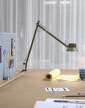 lampa-Dedicate Table Lamp L2 w. Clamp, brown green