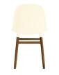 zidle-Form Chair Walnut, cream