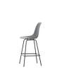 Barová židle Eames Plastic Low, granite grey