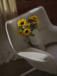 Křeslo Doze Lounge Chair Low & Ottoman Swivel, Heart 7 / grey