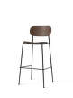 Barová židle Co Bar Chair High, dark oak