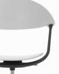 Kancelářská židle Mynt Plastic s kolečky, grey/black
