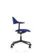 Kancelářská židle Mynt Upholstery s kolečky, electric blue/black
