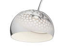 Stojací LED lampa Arco, steel