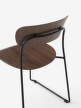 Židle Pavilion AV51, walnut