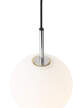 Závěsná lampa TR Bulb, polished steel