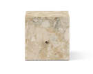 Odkládací stolek Plinth Cubic, Kunis Breccia sand