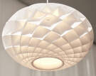 Závěsné svítidlo Patera Oval, white