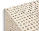 Skříňka Perforated Cabinet, eggshell