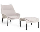 Otoman O2, light grey textile