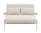 Lehátko Settle Lounge Bed, Laze 1/grey