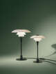 Stolní lampa PH, glossy dark green