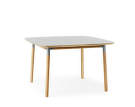 Stůl Form 120x120 cm, šedá/dub