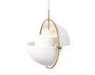 Závěsná lampa Multi-Lite, white/brass