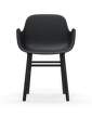 Form Armchair, black/black