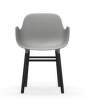 Form Armchair, grey/black