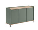 Komoda Enfold Sideboard 148x85, oak/dusty green