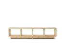 knihovna-Plank Bookcase Low, pine