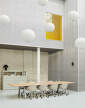 stul-Boa Table 420x128x75 cm, metallic grey / oak