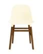 zidle-Form Chair Walnut, cream