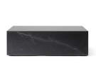 Konferenční stolek Plinth Low, Nero Marquina