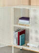 Skříňka Perforated Cabinet Floor Medium, eggshell