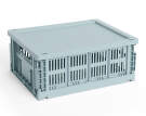 Plastové víko Colour Crate M, dusty blue