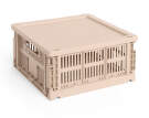 Plastové víko Colour Crate Cube/Square M, powder