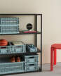 Colour Crate, dusty blue