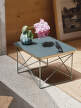 Occasional Table LTR Linoleum Smoke Blue, sky blue
