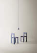 Závěsná lampa Donna 7, midnight blue