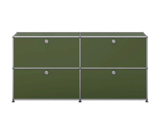 USM Komoda USM Haller E2, olive green