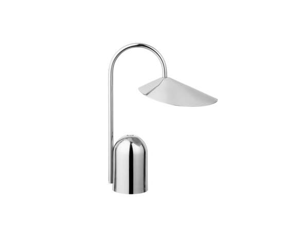 Ferm Living Přenosná lampa Arum, stainless steel