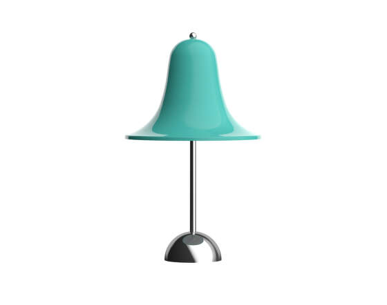 Verpan Přenosná lampa Pantop Ø18, light teal