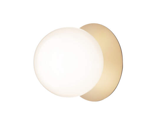 Nuura Nástěnné/stropní svítidlo Liila 1 Large, nordic gold/opal