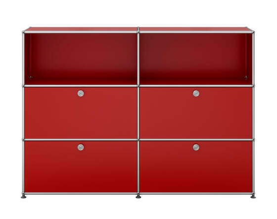 USM Komoda USM Haller M64, ruby red
