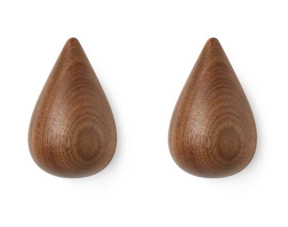 Normann Copenhagen Věšáky Dropit Large, walnut