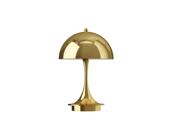 Louis Poulsen Přenosná lampa Panthella 160 V3, brass metallised
