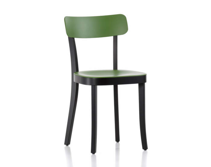 Basel Chair, cactus / black beech