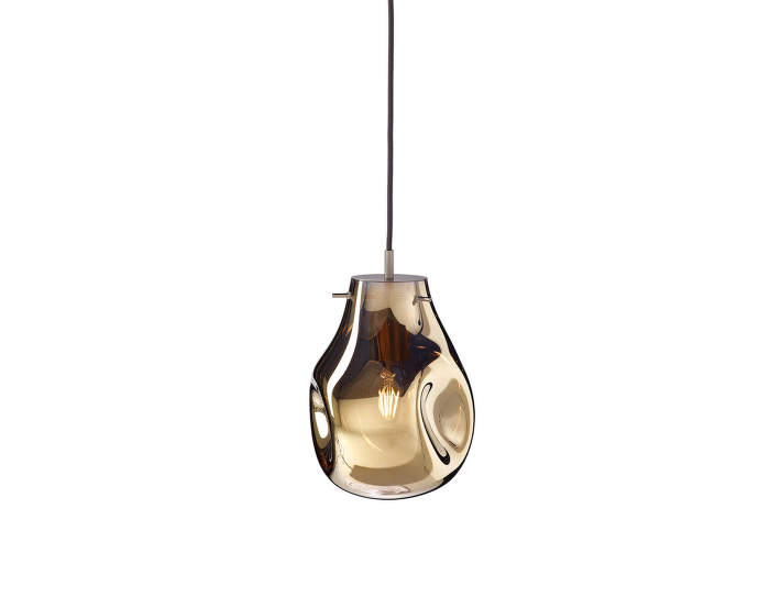 Závěsná lampa Soap small, gold