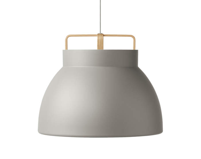 Voyage Pendant M3 - Ø58, grey / natural oak