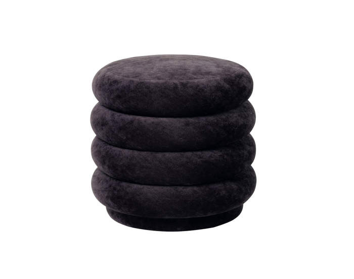 Pouf Round small, mokka