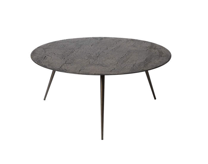 Luna coffee table - lava - whisky