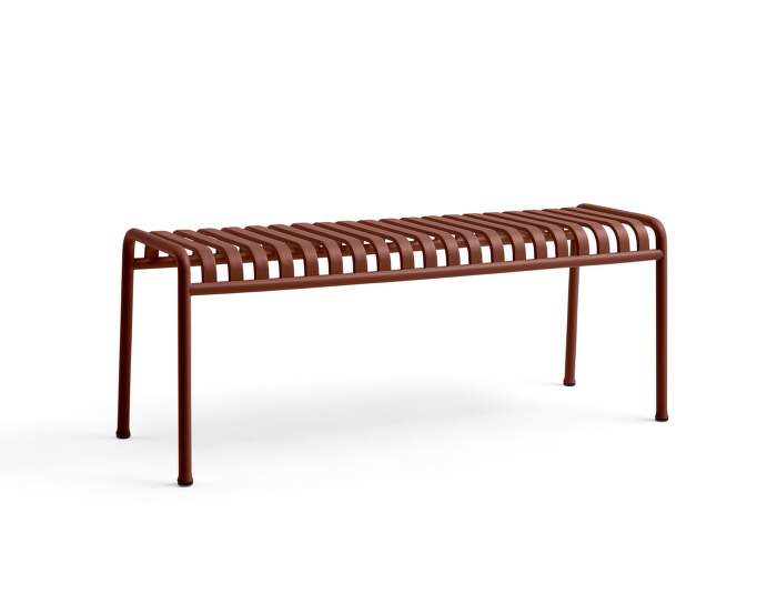 Palissade Bench, iron red