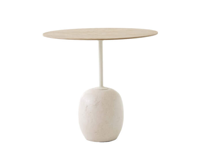 Konferenční stolek Lato LN9, oak/crema diva marble
