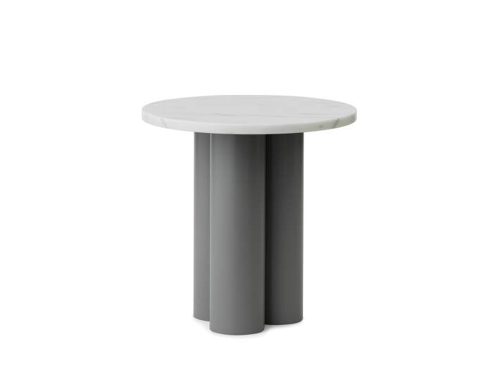 stolek-Dit Table, grey white carrara